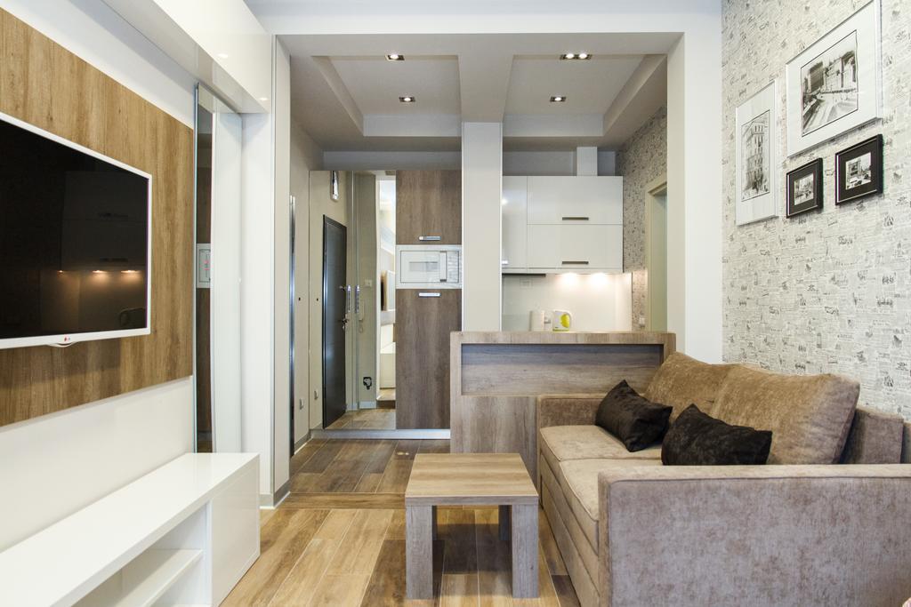 Apartment Barcelona Beograd Ruang foto